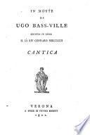 Poesie dell'abate Vincenzo Monti parte prima [-terza]