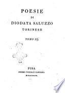 Poesie di Diodata Saluzzo torinese. Tomo 1 [-4]