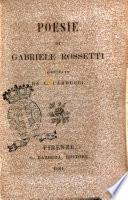 Poesie di Gabriele Rossetti