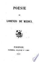 Poesie di Lorenzo de' Medici