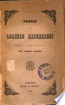 Poesie di Lorenzo Mascheroni