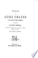 Poesie di Luigi Uhland e di altri autori tedeschi, imitate da Nicola Negrelli