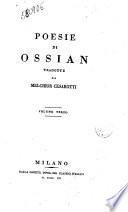 Poesie di Ossian tradotte da Melchior Cesarotti