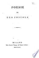 Poesie di Ugo Foscolo