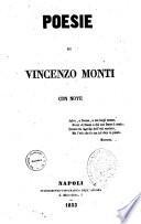 Poesie di Vincenzo Monti