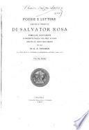Poesie e lettere edite e di Salvator Rosa