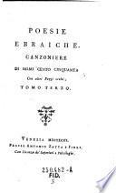 Poesie ebraiche