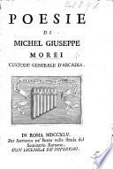 Poesie, etc