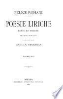 Poesie liriche edite ed inedite