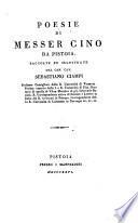Poesie, raccolte ed illustr. dal can. cav. S. Ciampi