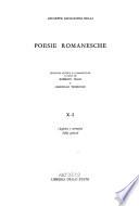 Poesie romanesche