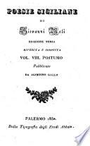 Poesie Siciliane