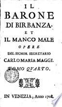 Poesie varie del signor segretario Carlo Maria Maggi