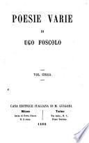 Poesie varie