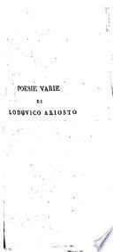 Poesie varie