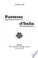 Poetesse d'Italia