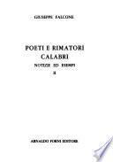 Poeti e rimatori calabri