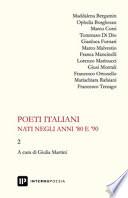 Poeti italiani nati negli anni '80 e '90