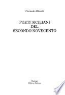 Poeti siciliani del secondo Novecento