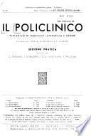 Policlinico. Sezione pratica