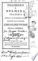 Polidoro e Zelmira tragedia ...
