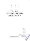 Politica, cultura e filosofia in Roma antica