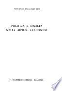 Politica e società nella Sicilia aragonese