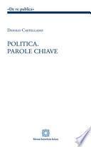 Politica. Parole chiave