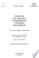 Politiche del credito