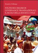 Politiche e regimi di governance transnazionali: il ruolo della società civile