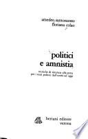 Politici e amnistia