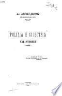 Polizia e giustizia nel Nuorese