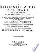 Ponderazioni sopra la contrattazione marittima (etc.)
