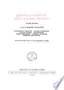 Popoli e civiltà dell'Italia antica ...