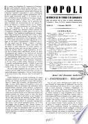 Popoli quindicinale di storia e di geografia