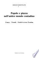 Popolo e piazza nell'antico mondo contadino