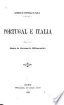 Portugal e Italia: Ensaio de diccionario bibliographico