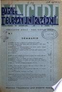 Poste e telecomunicazioni ufficiale del Ministero delle comunicazioni per i servizi postali, telegrafici e telefonici ...