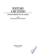 Postumo a me stesso
