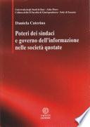 Poteri dei sindaci e governo dell'informazione nelle società quotate