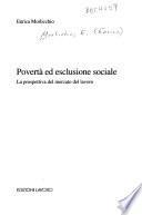 Povertà ed esclusione sociale