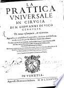 Practica universale in cirurgia