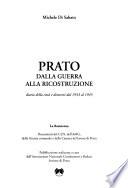 Prato, dalla guerra alla ricostruzione