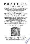 Prattica di Musica