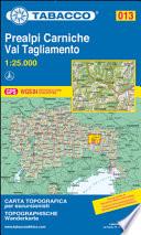 Prealpi Carniche. Val Tagliamento 1:25.000