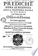 Prediche della quaresima, di fra Raffaello delle Colombe,...