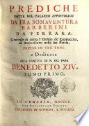 Prediche Dette Nel Palazzo Appostolico