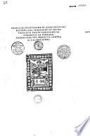 Prediche devotissime... (del anno 1495) del... Hieronymo Savonarola da Ferrara (raccolte da Lorenzo Violi). Defensione del predetto contra li calumniatori (da Francesco Caloro. Ep. ded. G. Brasavolae)