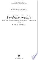 Prediche inedite