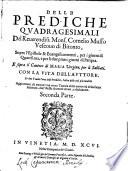 Prediche quadragesimali